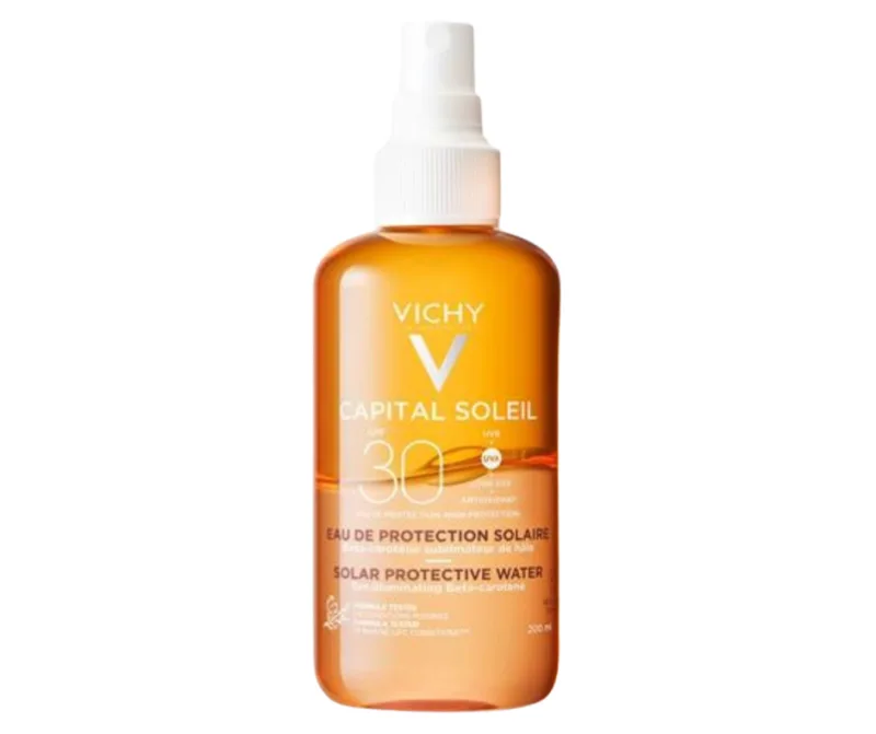 Apa cu protectie solara bronzanta SPF30 Capital Soleil, Vichy | 200 ml — preț și oferte