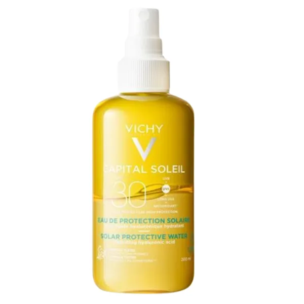 Apa cu protectie solara hidratanta SPF30 Capital Soleil, Vichy | 200 ml — preț și oferte