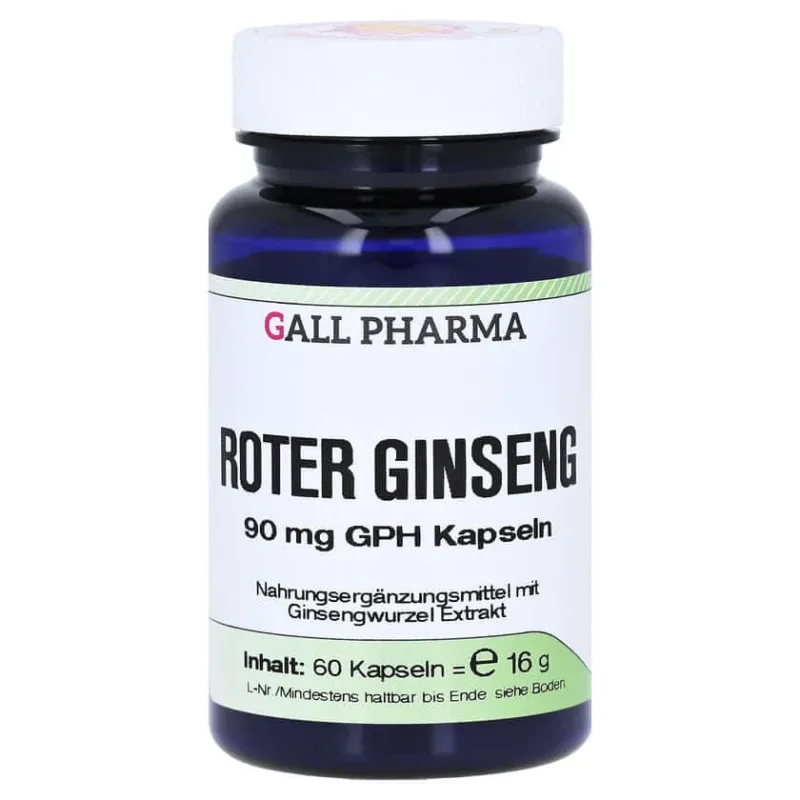 Ginseng roșu 90 mg GPH Capsule 60 Capsule — preț și oferte