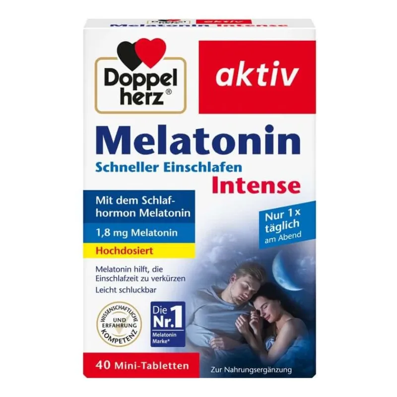 Double Heart Melatonin 40 St — preț și oferte