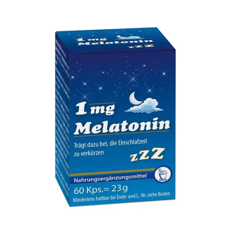 Melatonină 1 mg capsule pentru a adormi 60 Capsule — preț și oferte