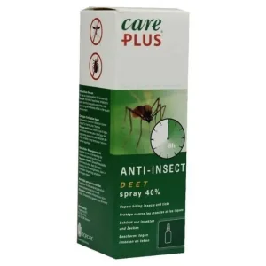 CARE PLUS Deet Spray anti-insecte 40% 60 ml