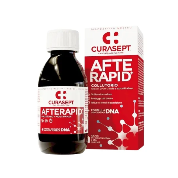 Apa de gura Cool Afte Rapid, Curasept  | 125 ml CURAPROX — preț și oferte
