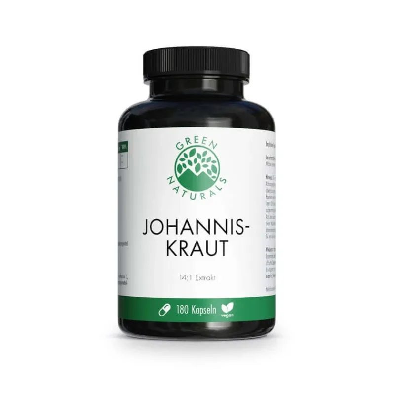 Green Naturals St John's Wort 850mg Capsule cu doză mare 180 Capsule — preț și oferte