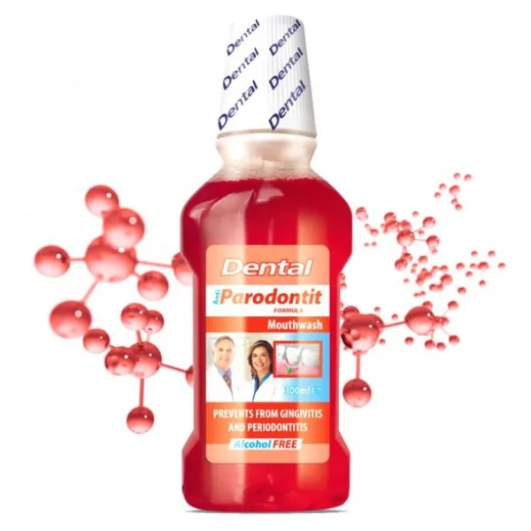 Apa de gura DENTAL Anti-Parodontoza, Rubella | 300 ml RUBELLA INFINITY — preț și oferte