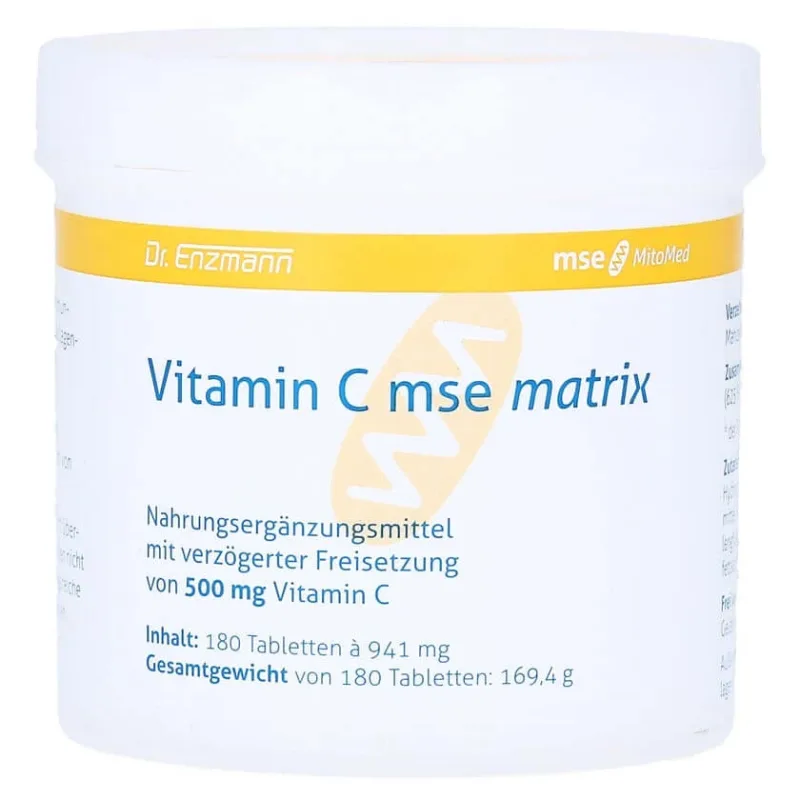Vitamina C MSE Matrix Tablete 180 Capsule — preț și oferte