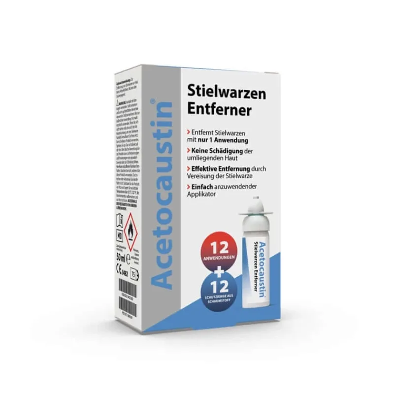 Acetocaustin stilou pentru îndepărtarea verucilor cu tulpină 50 ml — preț și oferte