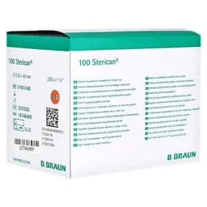 Sterican 25g 40 Mm canulă de unică folosință 100 buc — preț și oferte