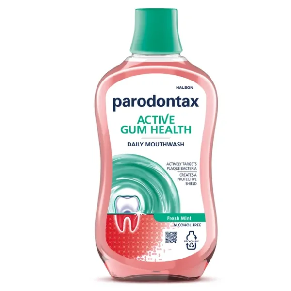 Apa de gura Parodontax Active Gum Helth Fresh Mint, Glaxo | 500 ml — preț și oferte