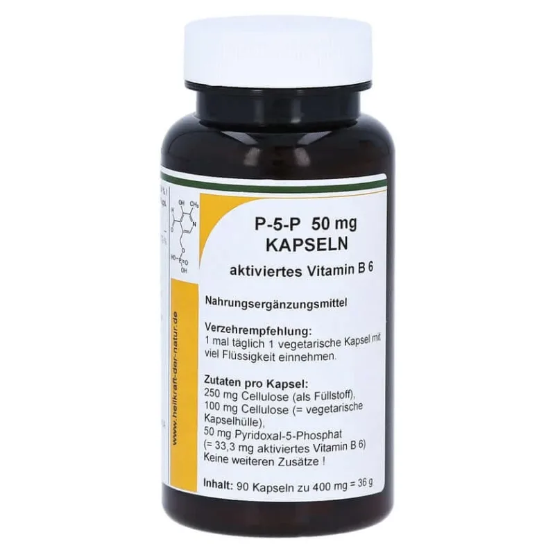 P-5-p 50 mg vitamina B activată 6 Caps 90 Caps — preț și oferte