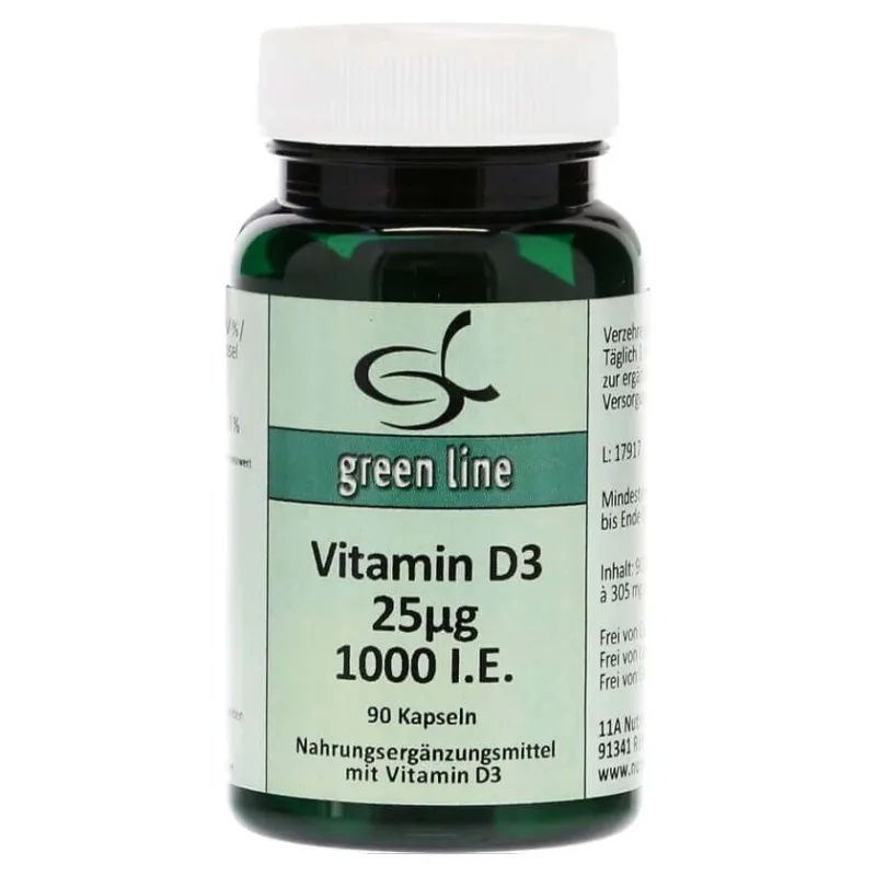 Vitamina D3 25 µg 1.000 U.I. Capsule 90 Capsule — preț și oferte