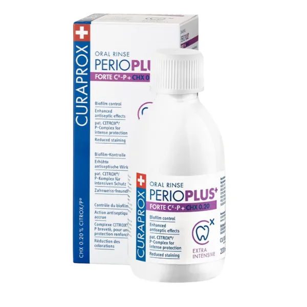 Apa de gura Perio Plus Forte, Curasept | 200 ml CURAPROX — preț și oferte