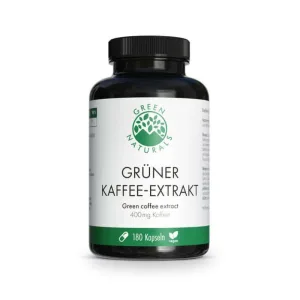 Green Naturals Green Coffee-extr.100% Cafeina Capsule 180 Capsule