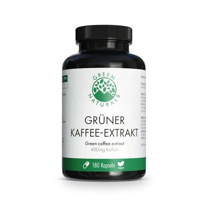 Green Naturals Green Coffee-extr.100% Cafeina Capsule 180 Capsule — preț și oferte