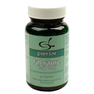 Acid folic 0,4 mg capsule 90 Capsule