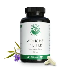 GREEN NATURALS Piper de călugăr 20 mg doză mare 180 St