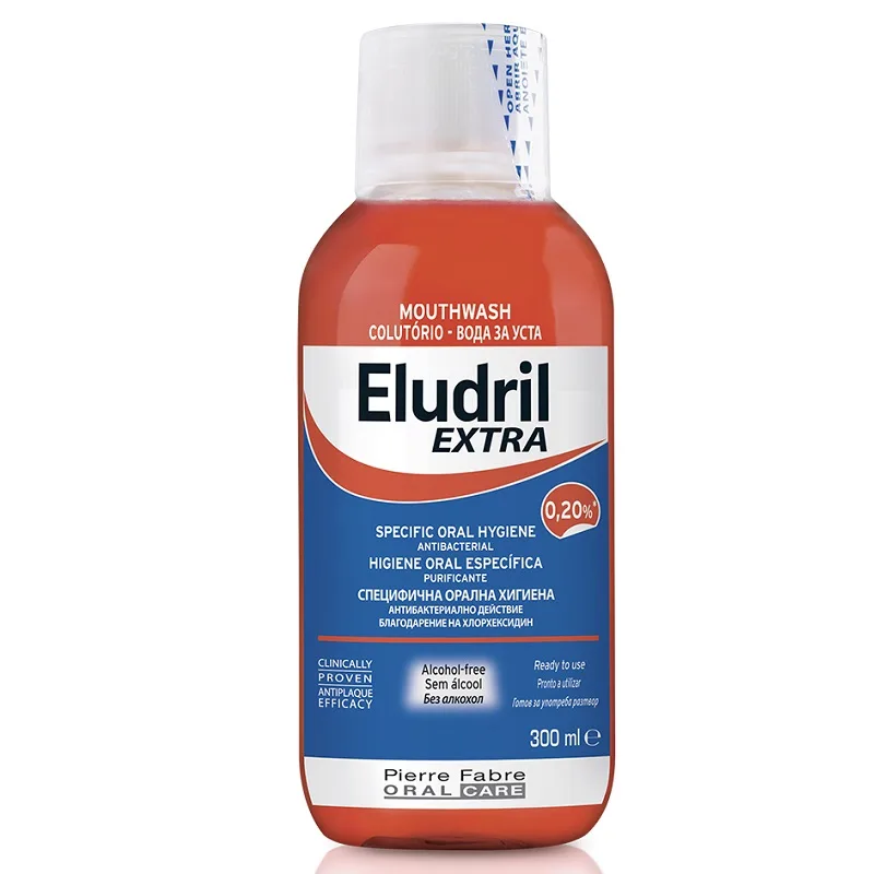 Apa de gura, Eludril Extra | 300 ml PIERRE FABRE — preț și oferte