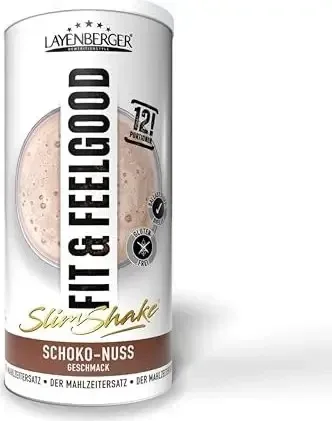 layenberger Shake Fit+Feelgood Slim cu ciocolată și nuci, 396 g — preț și oferte