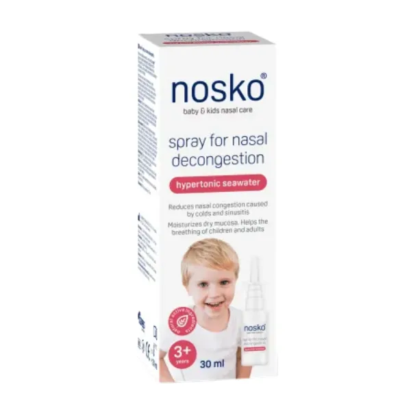 Apa de mare hipertona, Nosko Baby, Viva Pharma | 30ml — preț și oferte