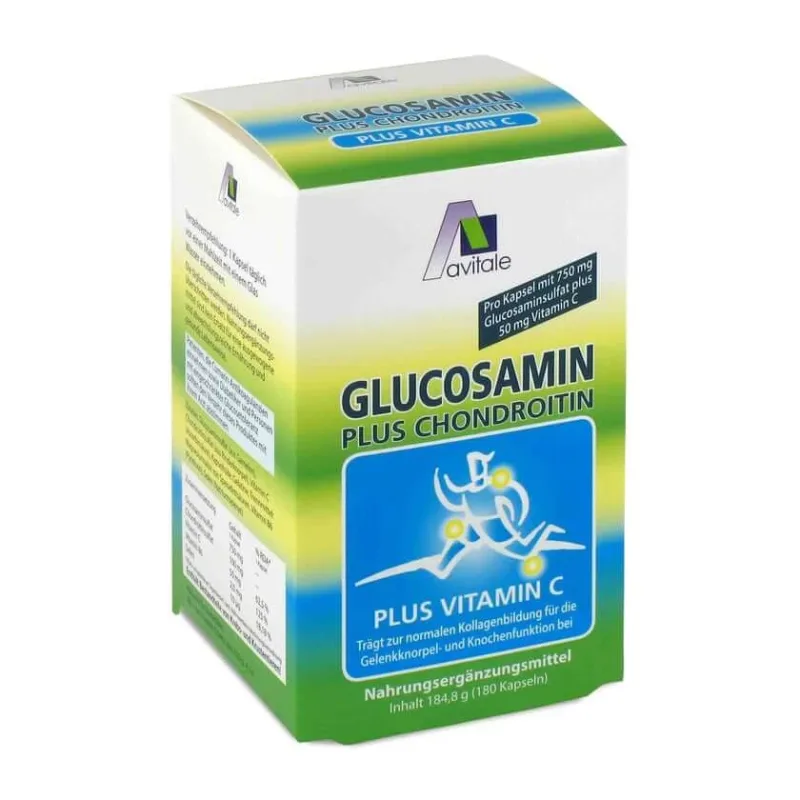 Avitale Glucozamină 750 mg + Condroitină 100 mg 180 St — preț și oferte