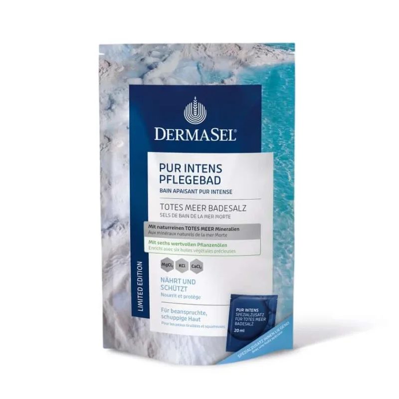 Dermasel Marea Moartă Baie intensivă pură 400g+20ml 1 P — preț și oferte