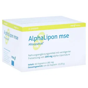 Alpha Lipon mse Capsule 90 Capsule