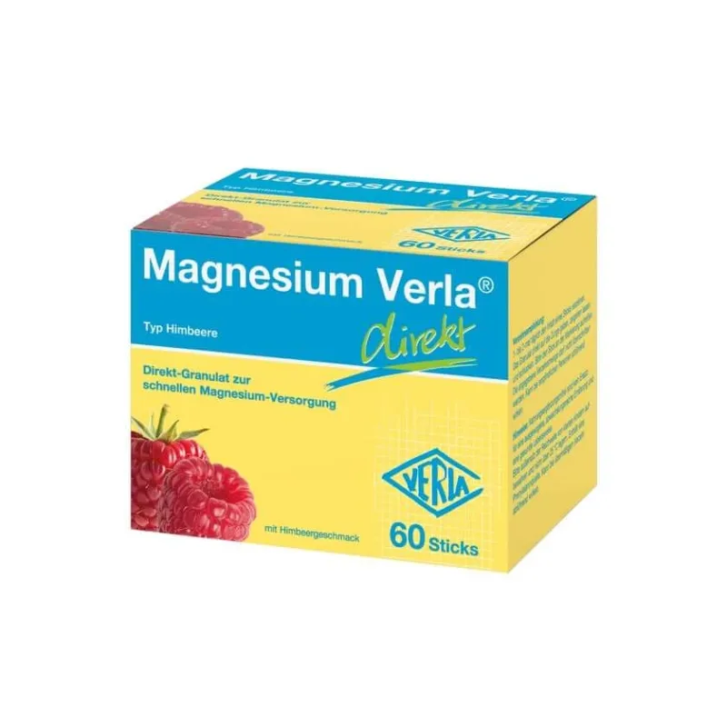 Magneziu Verla Direct Zmeură Granule 60 Capsule — preț și oferte
