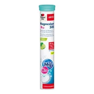 Double Heart Magneziu 500+b12 Tablete efervescente 15 Capsule — preț și oferte