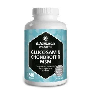 Vitamaze Glucozamină Condroitină MSM Vitamina C 240 St