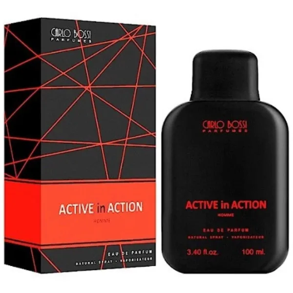 Apa de parfum pentru barbati Active in Action Orange, Carlo Bossi | 100 ml CARLO BOSSI INFINITY — preț și oferte