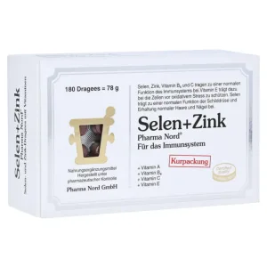 Seleniu+zinc Pharma Nord Dragees 180 Capsule