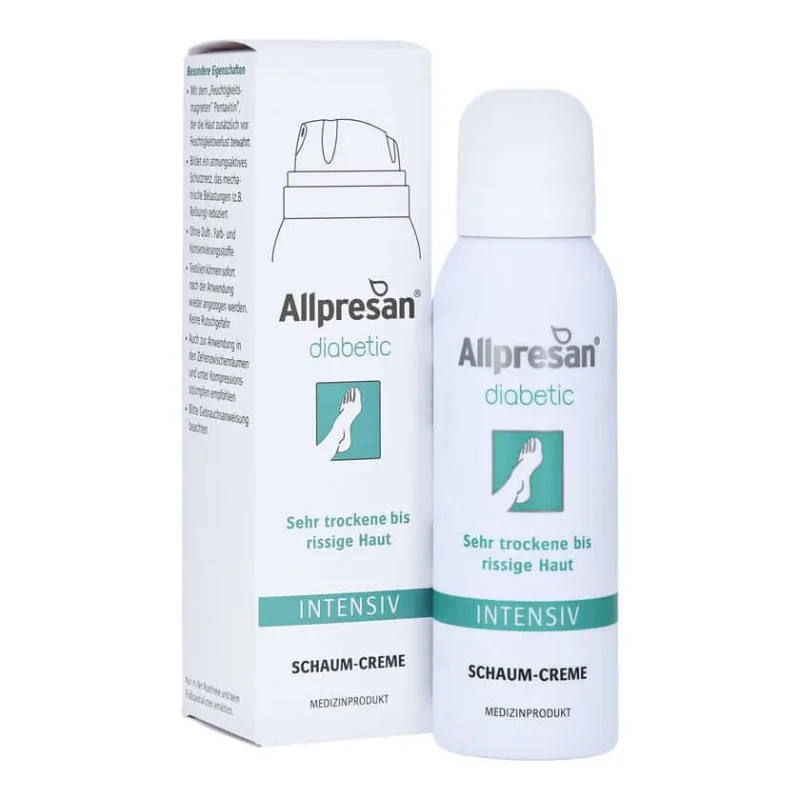 Allpresan diabetic INTENSIV spumă cremă 125 ml — preț și oferte