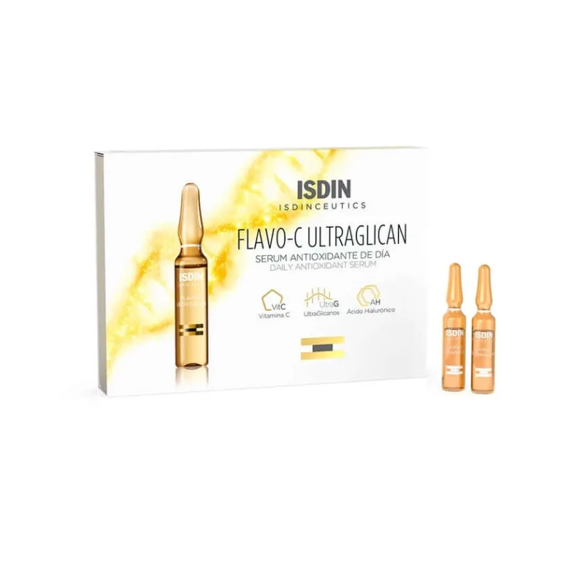 ISDINCEUTICS FLAVO-C ULTRAGLICAN AMPULLS 10X2 ml — preț și oferte
