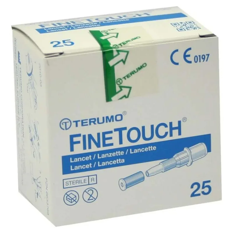 Lancuțe de unică folosință Terumo Finetouch 25 buc — preț și oferte