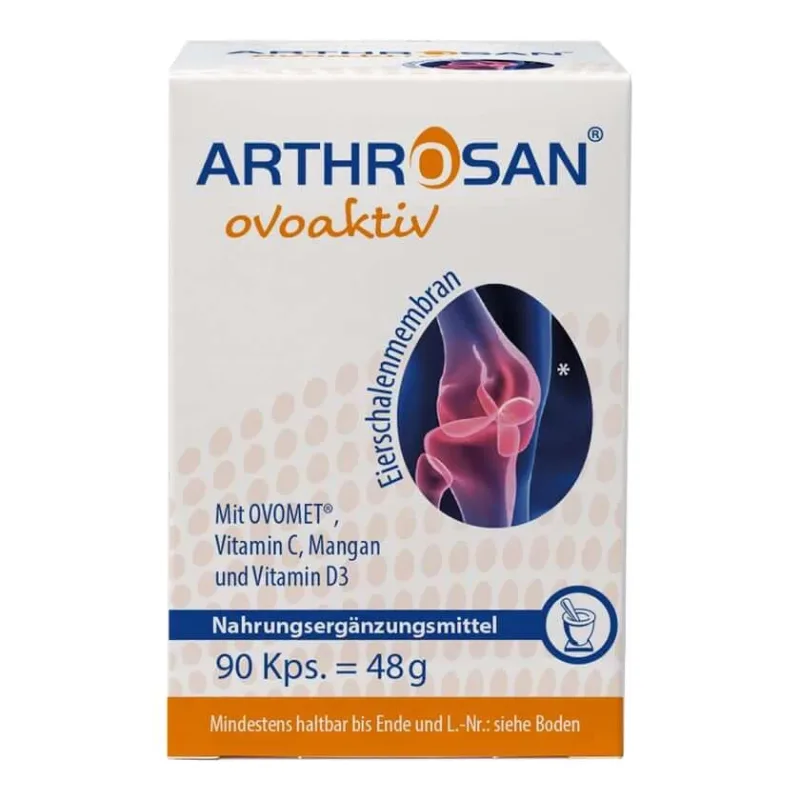 Arthrosan ovoaktiv capsule membrană coajă de ou 90 Capsule — preț și oferte