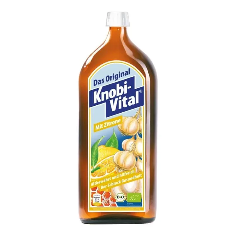 Vitalitatea usturoiului cu lămâie organică 960 ml — preț și oferte