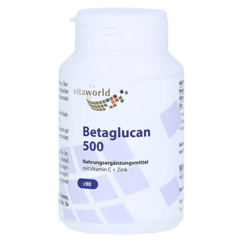 Beta-glucan 500+vitamina C+zinc capsule 90 Capsule — preț și oferte