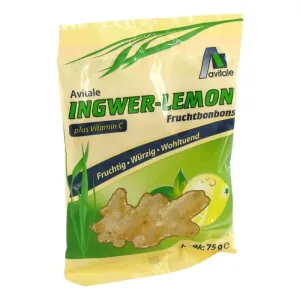 Avitale Dulciuri din fructe cu ghimbir și lămâie 75 g