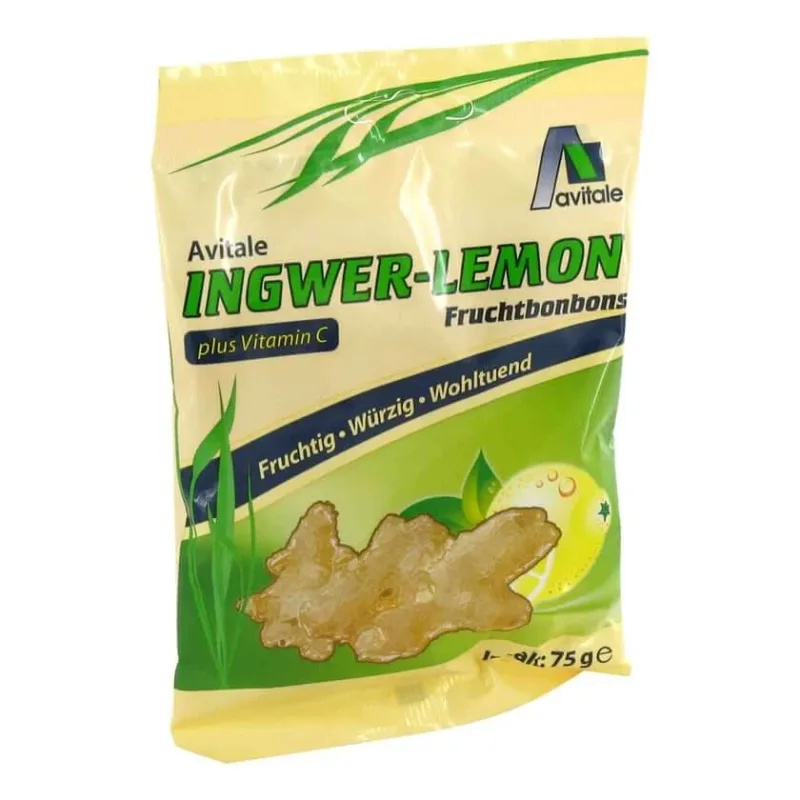 Avitale Dulciuri din fructe cu ghimbir și lămâie 75 g — preț și oferte