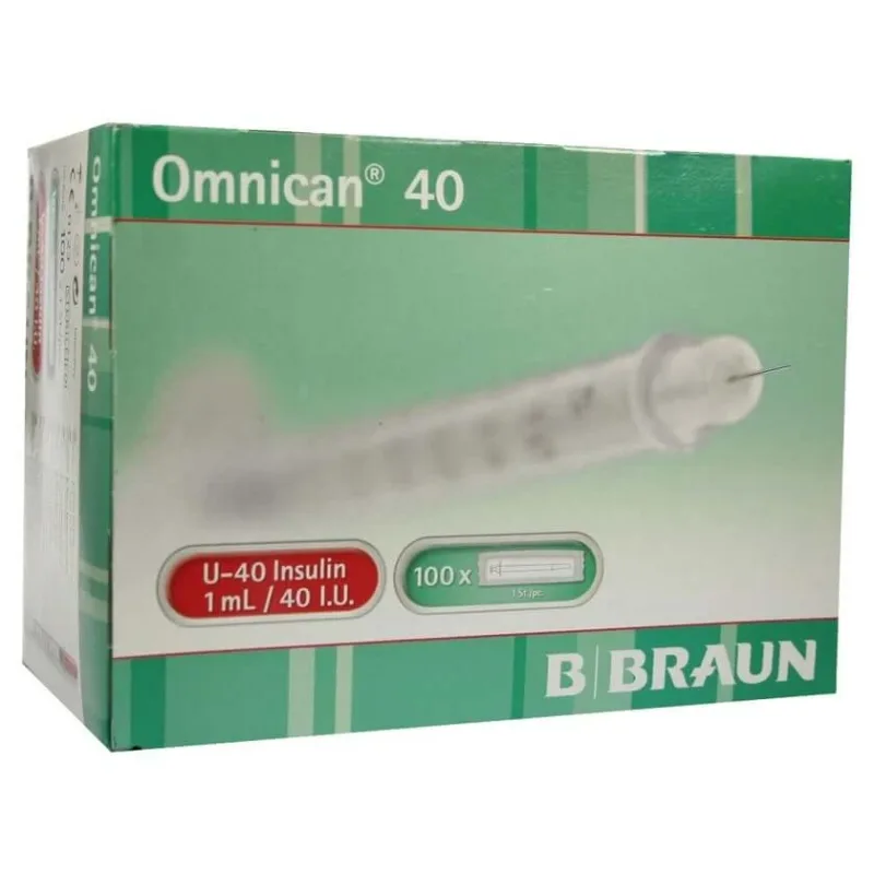 Omnican Insulinspr.1 ml U40 w.Kan.0, 30x1 100X1 buc — preț și oferte
