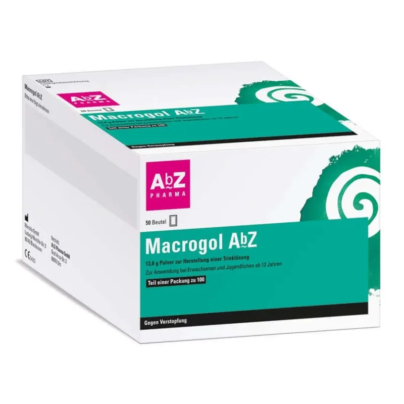 Macrogol AbZ Plv.z.her.e.lsg.z.nehmen 100 St — preț și oferte