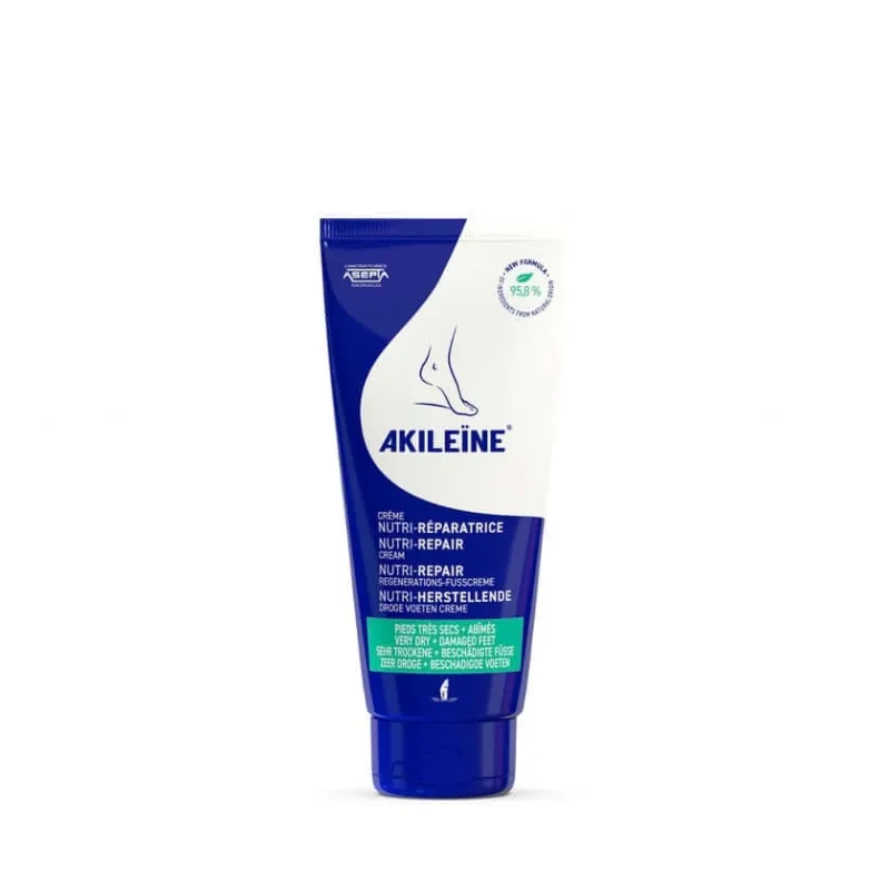 Akileine Nutri-repair cremă regenerantă pentru picioare 100 ml — preț și oferte