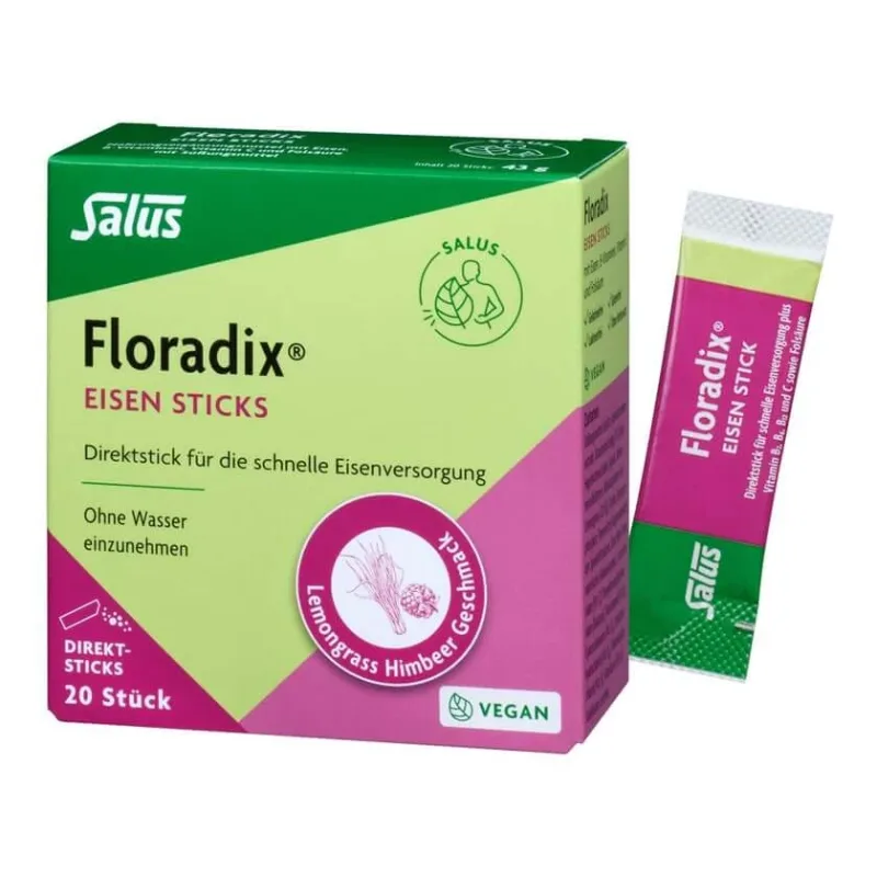 Floradix Batoane de fier 20 St — preț și oferte