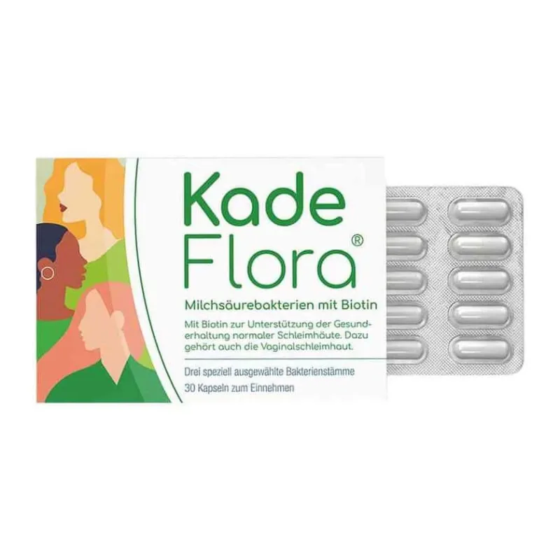 Kadeflora bacterii de acid lactic cu biotină 30 buc. — preț și oferte