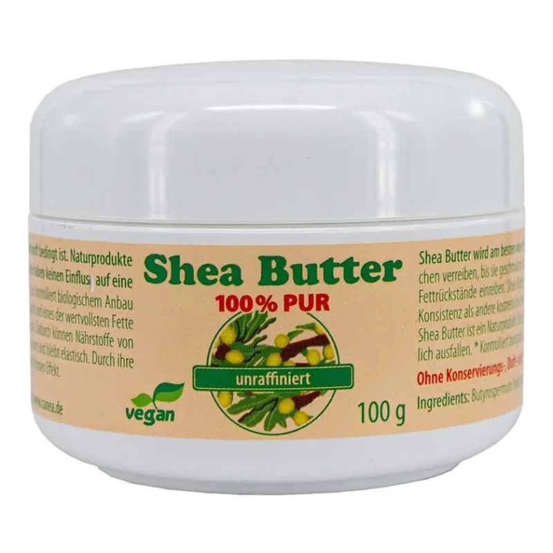 Unt de shea nerafinat 100% pur 100 g — preț și oferte