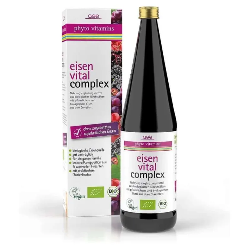 Complex vital de fier (organic) 330 ml — preț și oferte