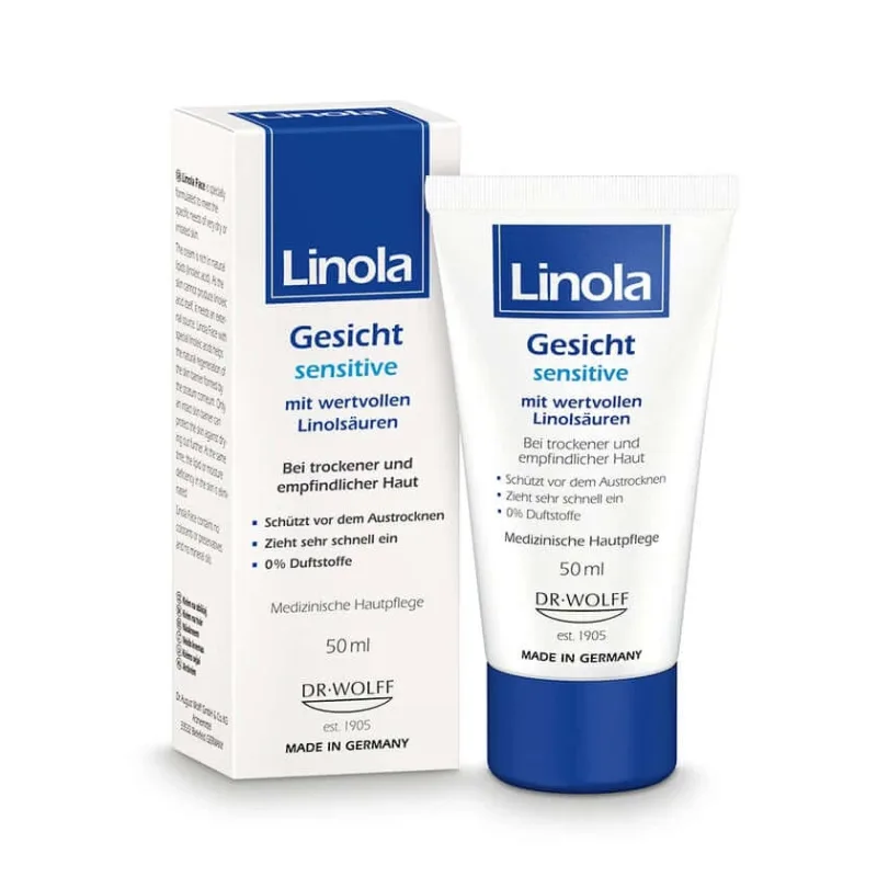 Linola față sensibilă - cremă de față fără parfumuri 50 ml — preț și oferte