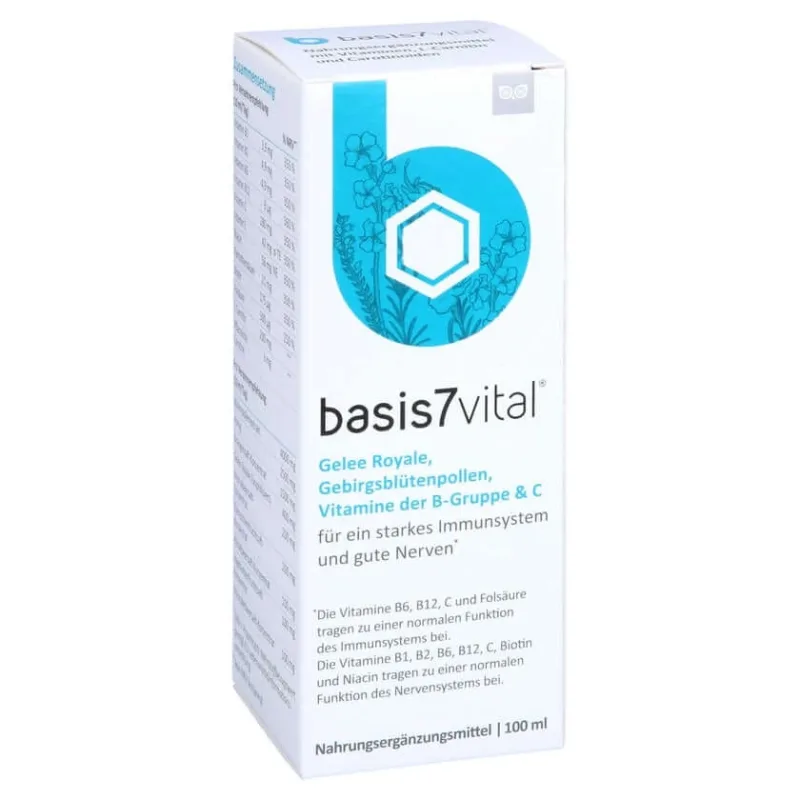 Basis7vital soluție orală 100 ml — preț și oferte