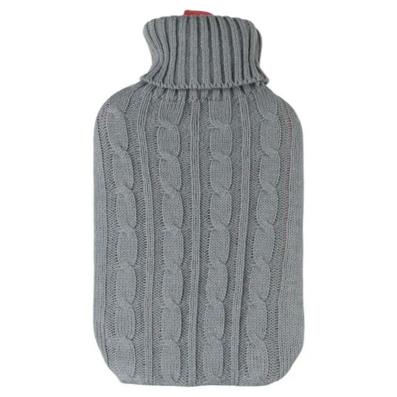 Sticlă de apă caldă din cauciuc de 2 litri cu gât rotund 1 buc — preț și oferte