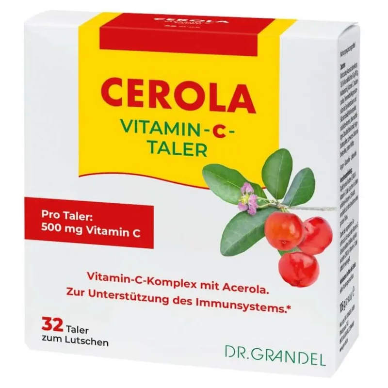 Cerola Vitamina C Taler Grandel 32 St — preț și oferte
